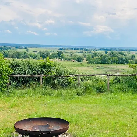 Lebuserland Fuer Bis Zu 4 Personen Mit 1300 Qm Garten Und Privatsauna, Grandiosen Blick Ueber Oder, Sonntags Late Check Out Bis 18 Uhr Inklusive
