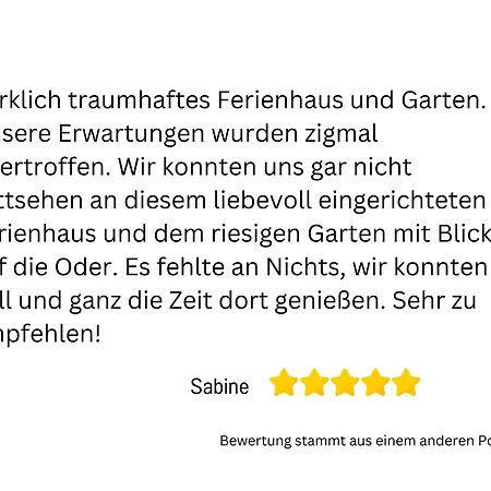 Lebuserland Fuer Bis Zu 4 Personen Mit 1300 Qm Garten Und Privatsauna, Grandiosen Blick Ueber Oder, Sonntags Late Check Out Bis 18 Uhr Inklusive *