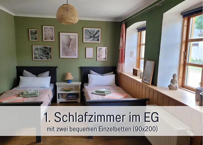 Lebuser Land Fuer Bis Zu 4 Personen Mit 1300 Qm Garten Und Privatsauna, Grandiosen Blick Ueber Oder, Sonntags Late Check Out Bis 18 Uhr Inklusive Semesterbostad