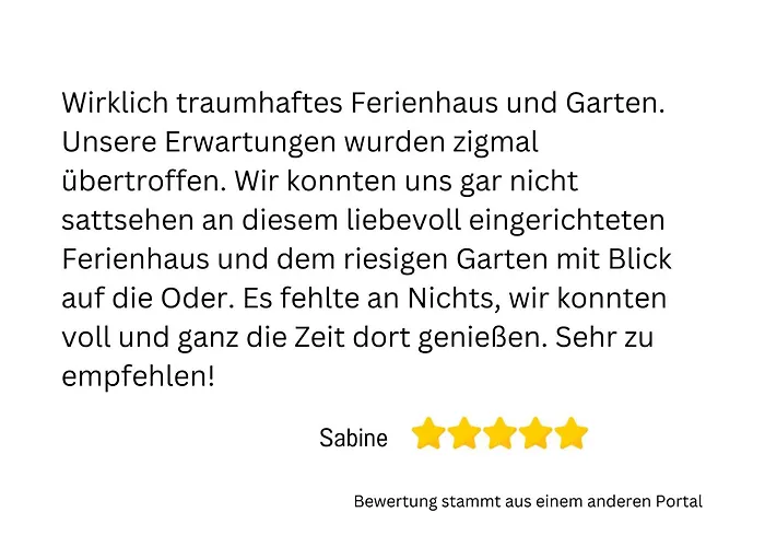 Lebuser Land Fuer Bis Zu 4 Personen Mit 1300 Qm Garten Und Privatsauna, Grandiosen Blick Ueber Oder, Sonntags Late Check Out Bis 18 Uhr Inklusive *