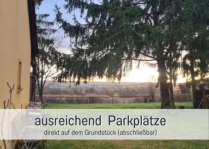 Semesterbostad Lebuser Land Fuer Bis Zu 4 Personen Mit 1300 Qm Garten Und Privatsauna, Grandiosen Blick Ueber Oder, Sonntags Late Check Out Bis 18 Uhr Inklusive